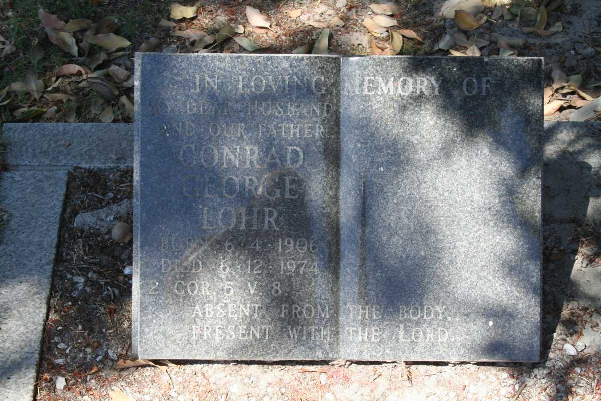 LOHR Conrad George 1906-1974