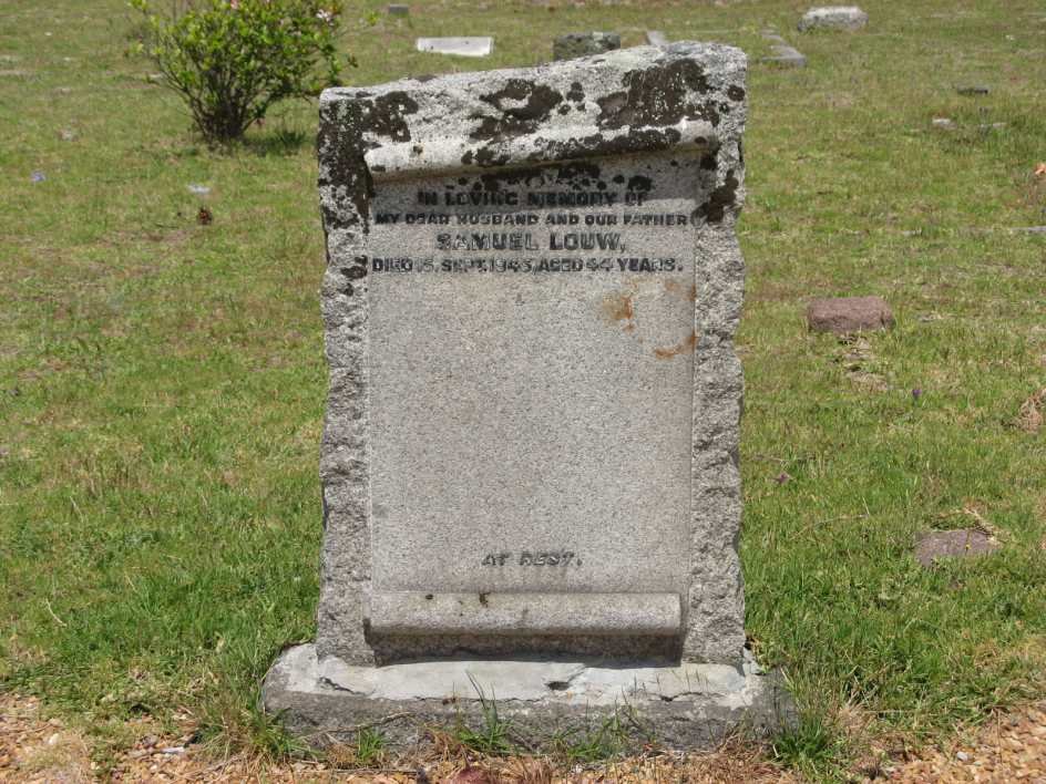 LOUW Samuel -1945