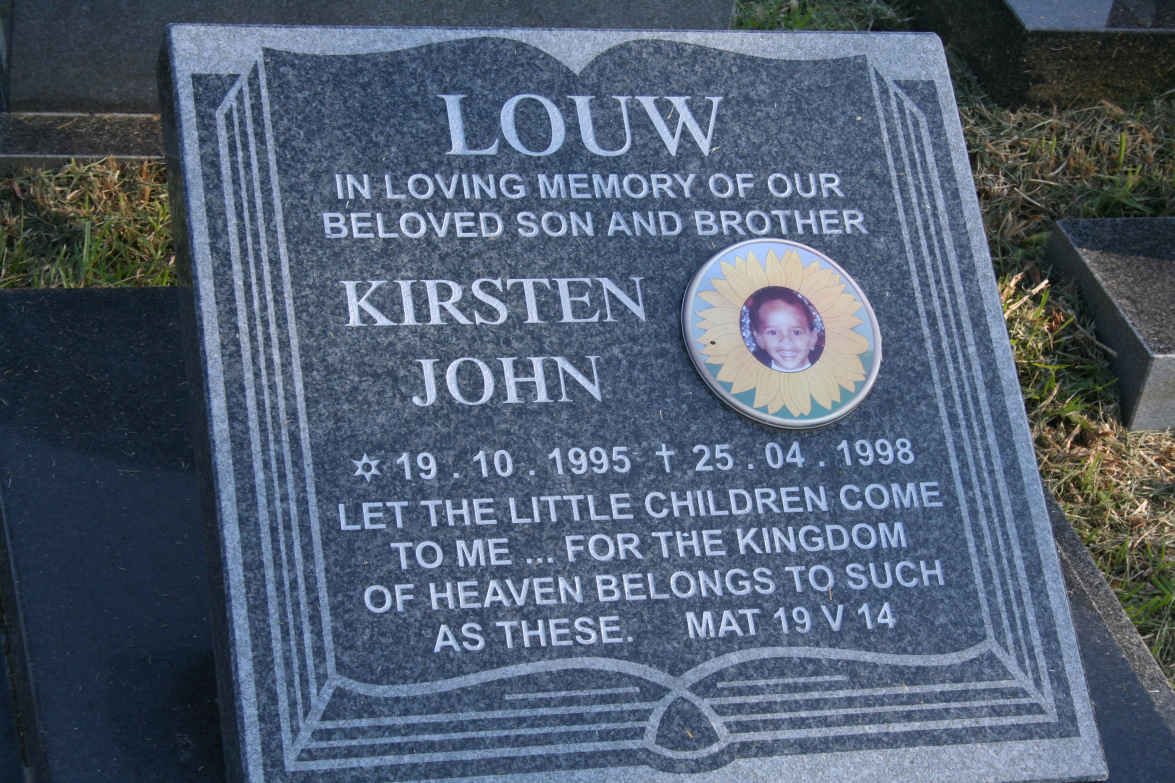 LOUW Kirsten John 1995-1998