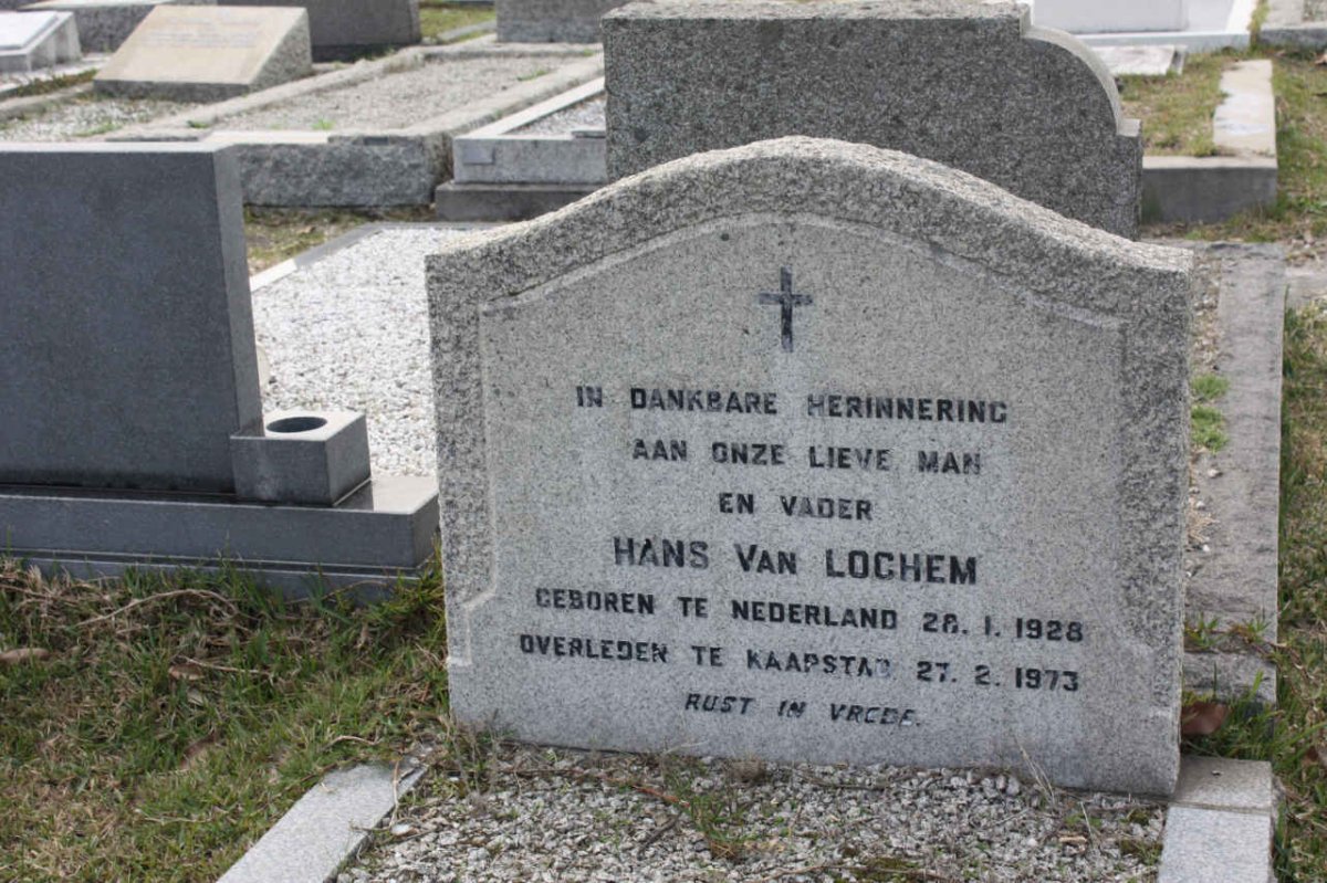 LOCHEM Hans, van 1928-1973