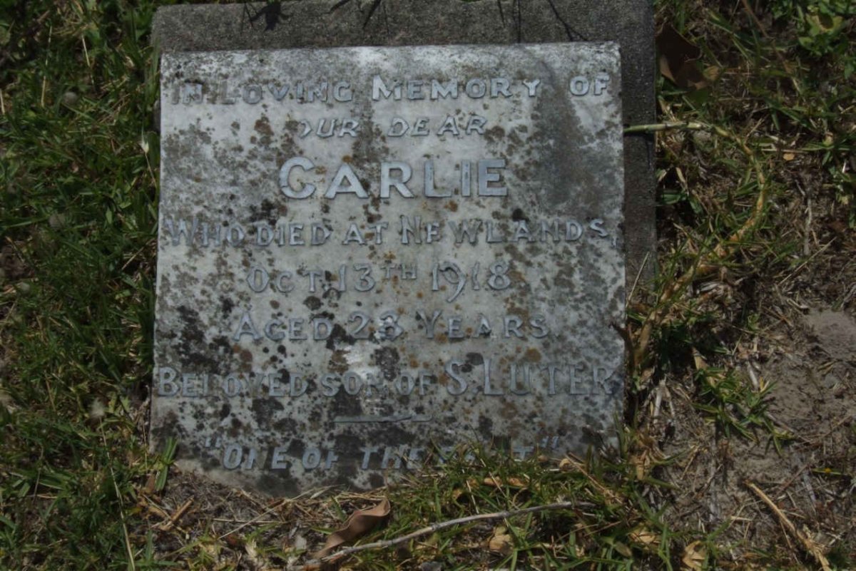 LUTER Carlie -1918