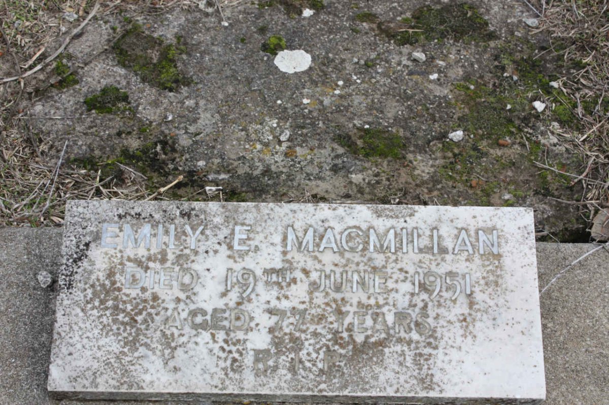 MACMILLAN Emily E. -1951