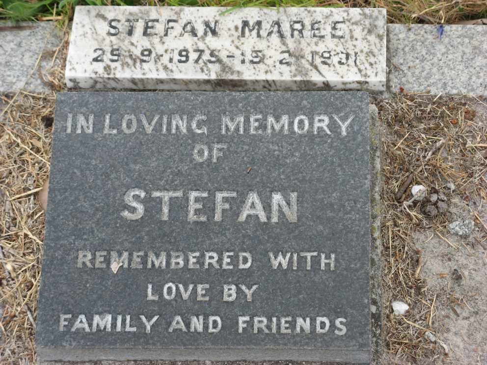 MAREE Stefan 1975-19??