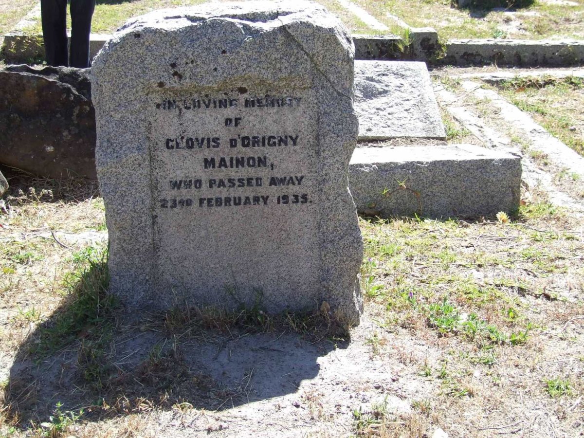 MAINON Clovis d'Origny -1935 