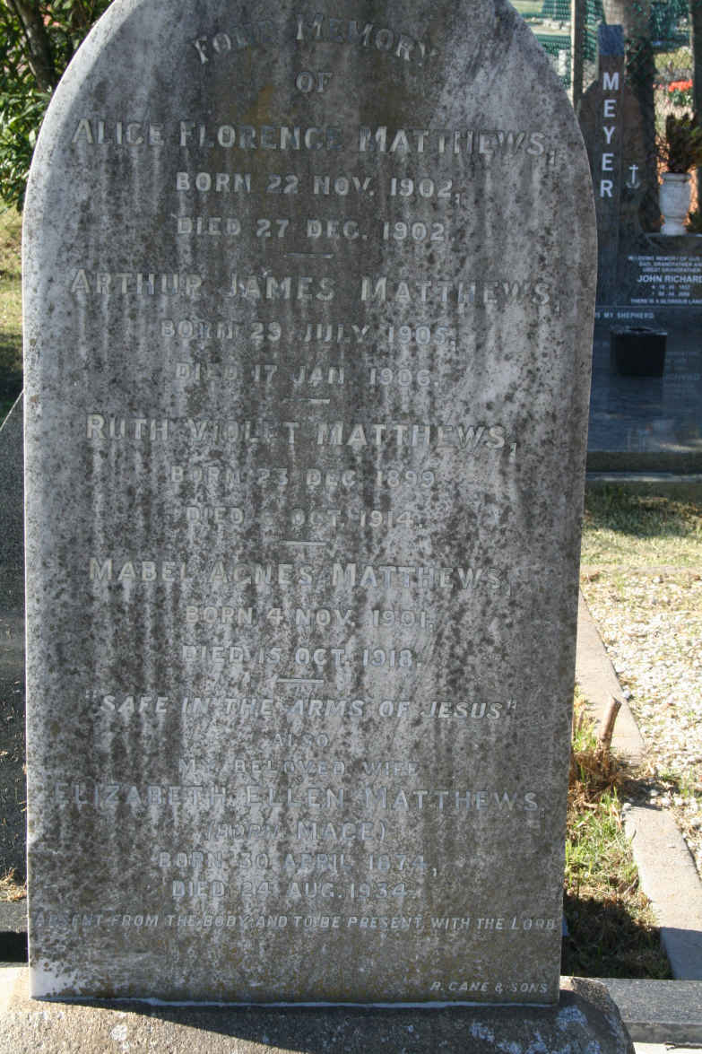 MATTHEWS - MACE