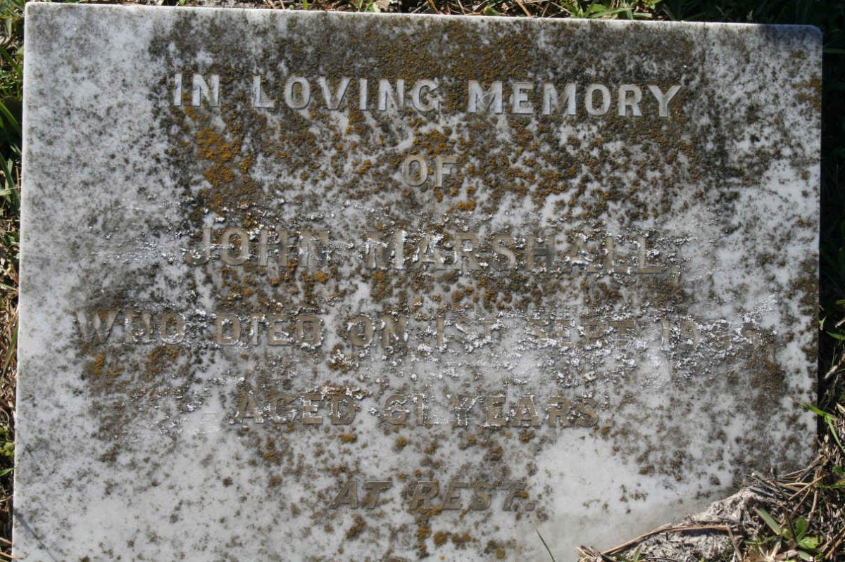 MARSHALL John 195?