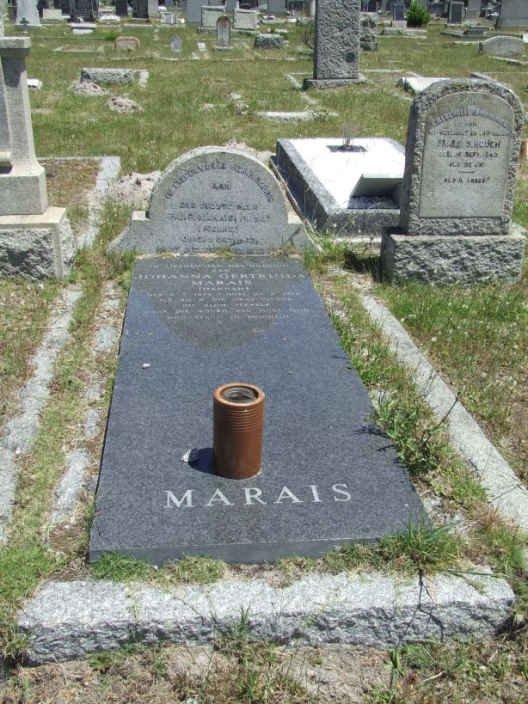 MARAIS Johanna Gertruida