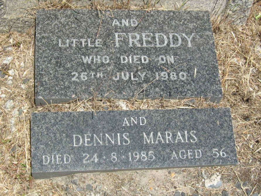 MARAIS Frederick Lourens -1958 & Rita -1975 :: ? Freddy -1980 :: MARAIS Dennis -1985 _2