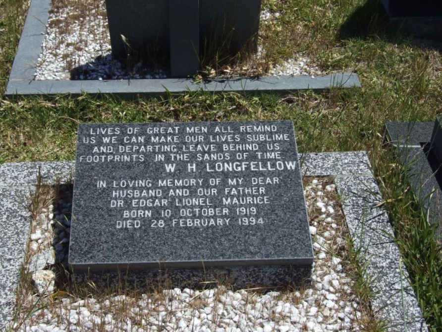 MAURICE Edgar Lionel 1919-1994