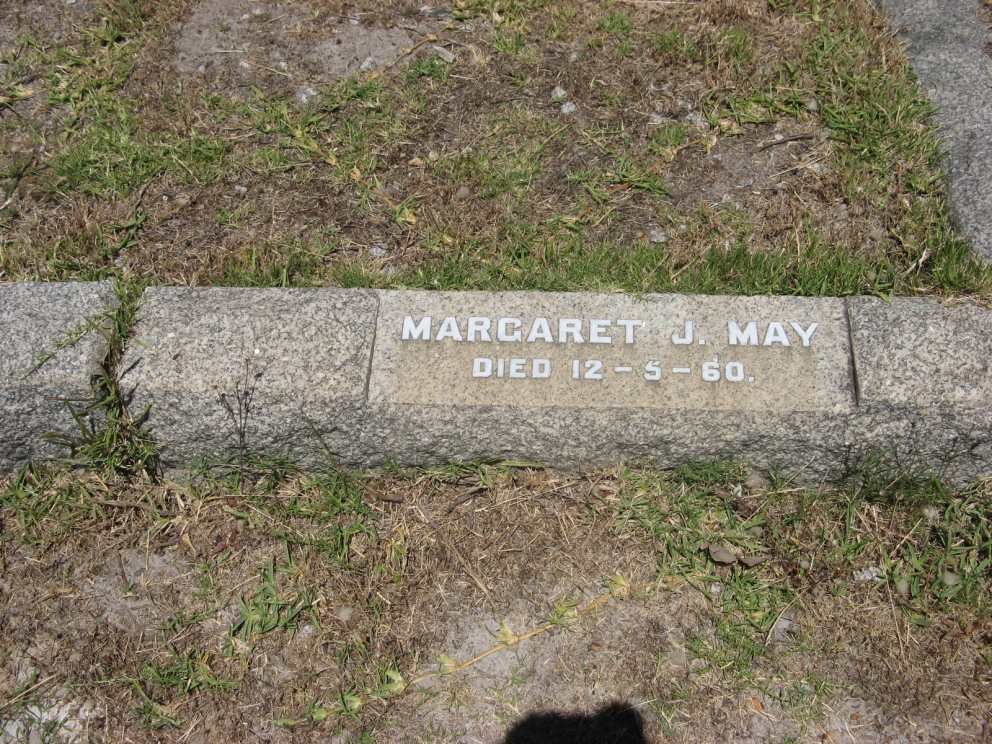 MAY Margaret J. -1960