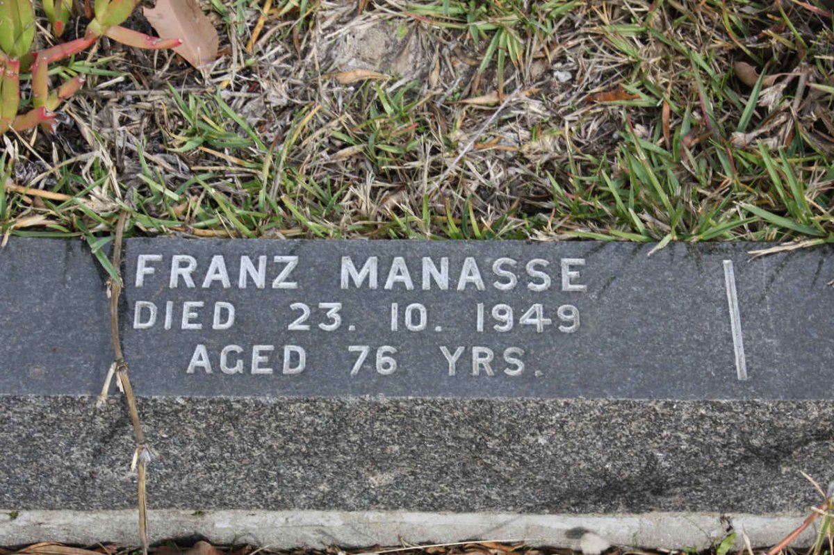 MANASSE Franz -1949