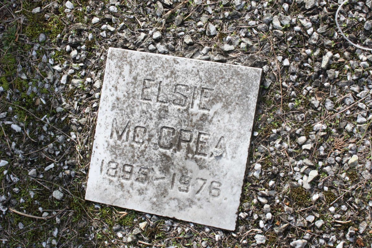 MCCREA Elsie 1895-1976