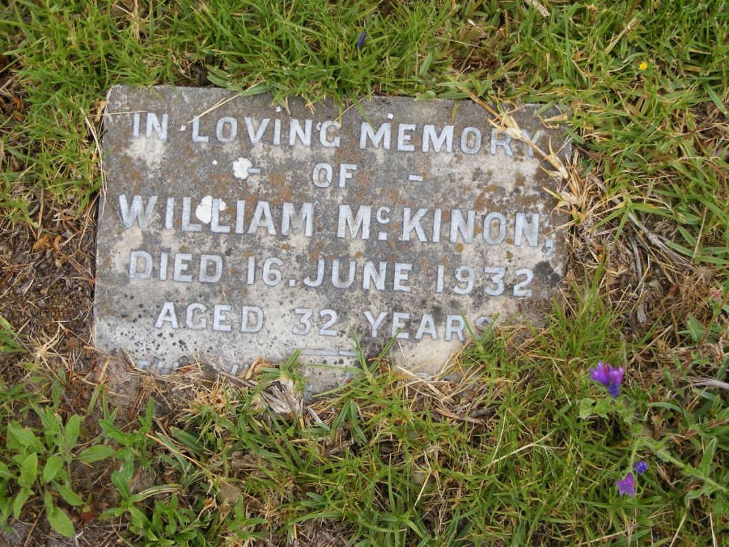 MCKINON William -1932