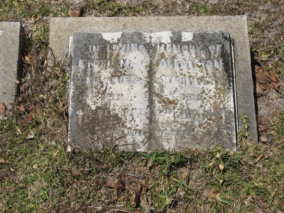 MCINNES Allan Ian -1964 & Ethel May -1953