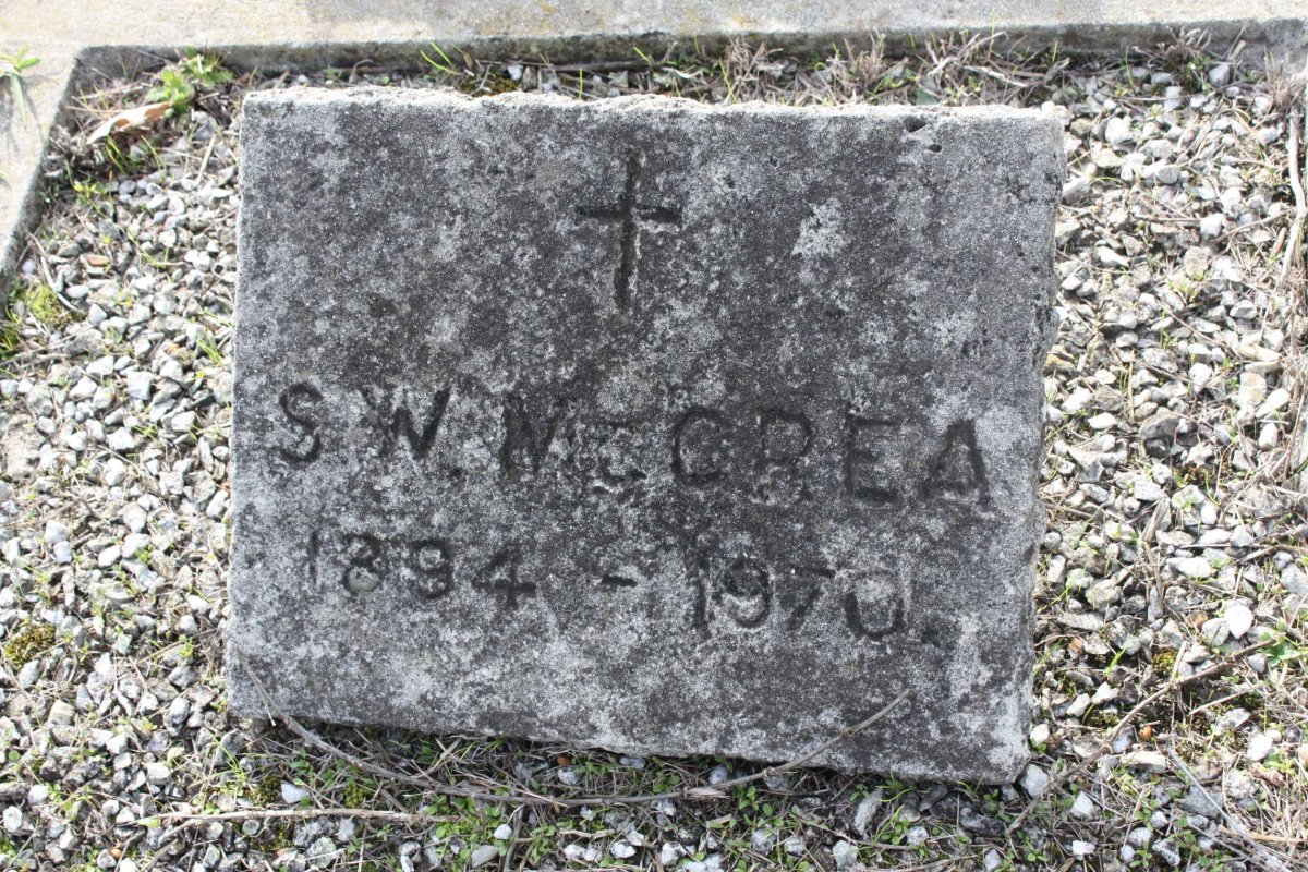 MCCREA S.W. 1894-1970