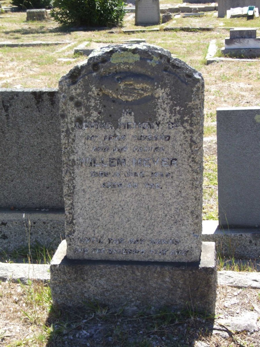 MEYER Willem -19??