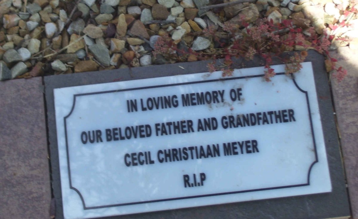 MEYER Cecil Christiaan