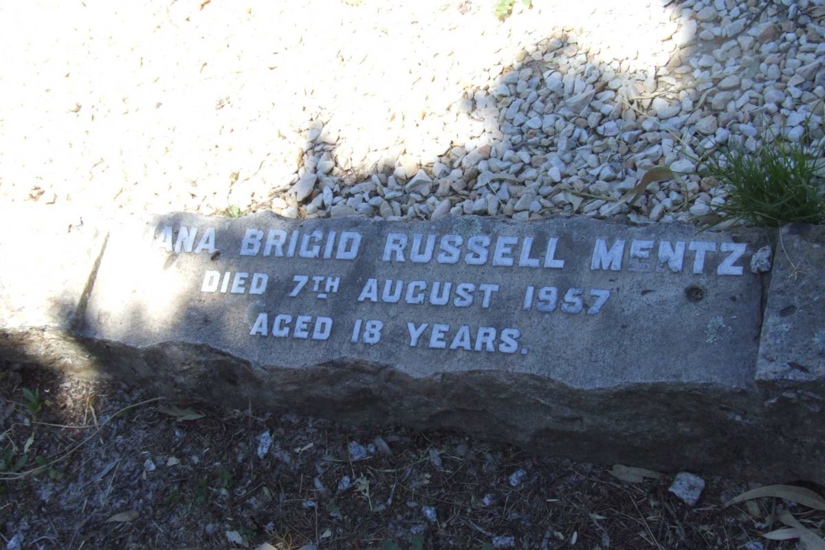 MENTZ Jana Brigid Russell -1957