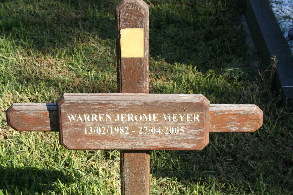 MEYER Warren Jerome 1982-2005