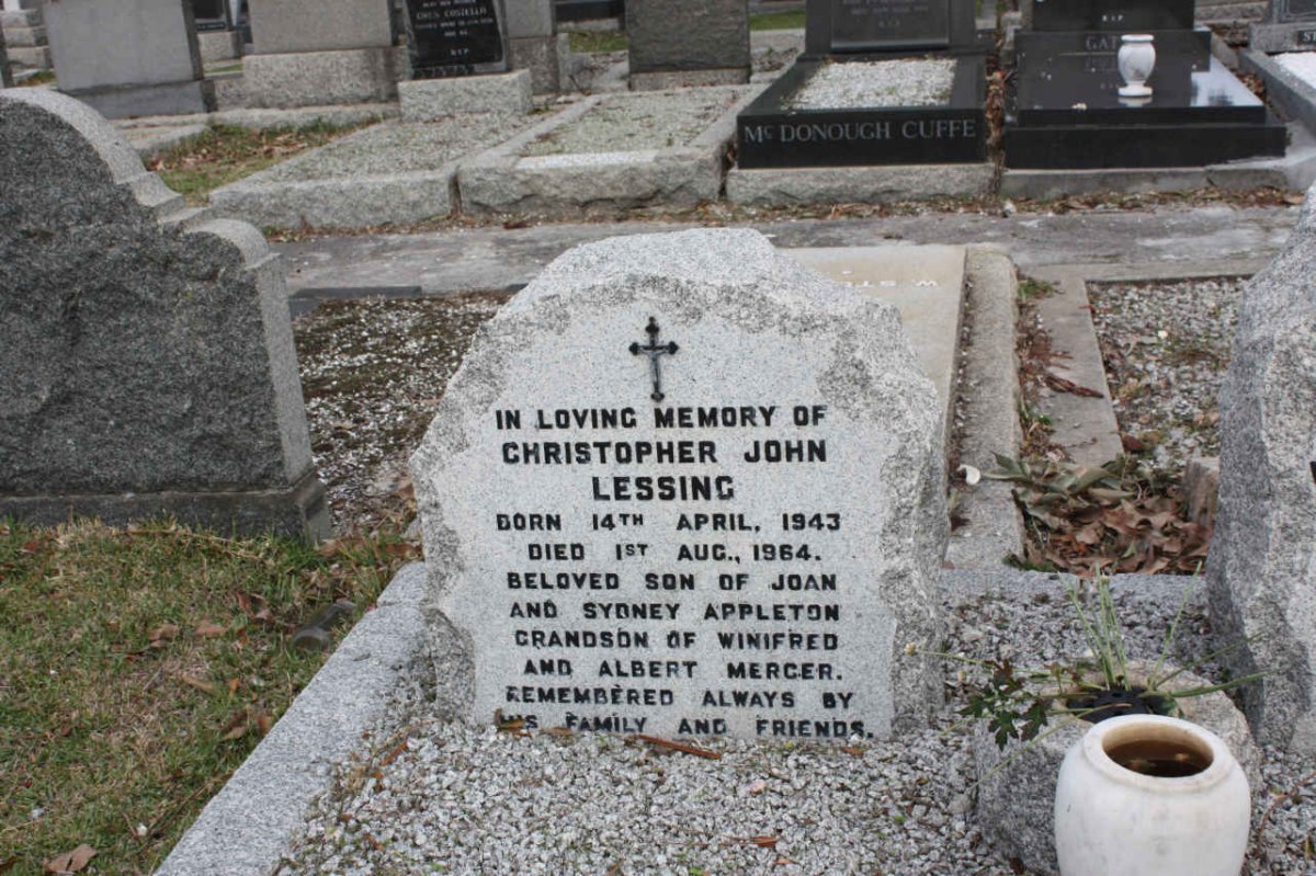 APPLETON Christopher John Lessing 1943-1964