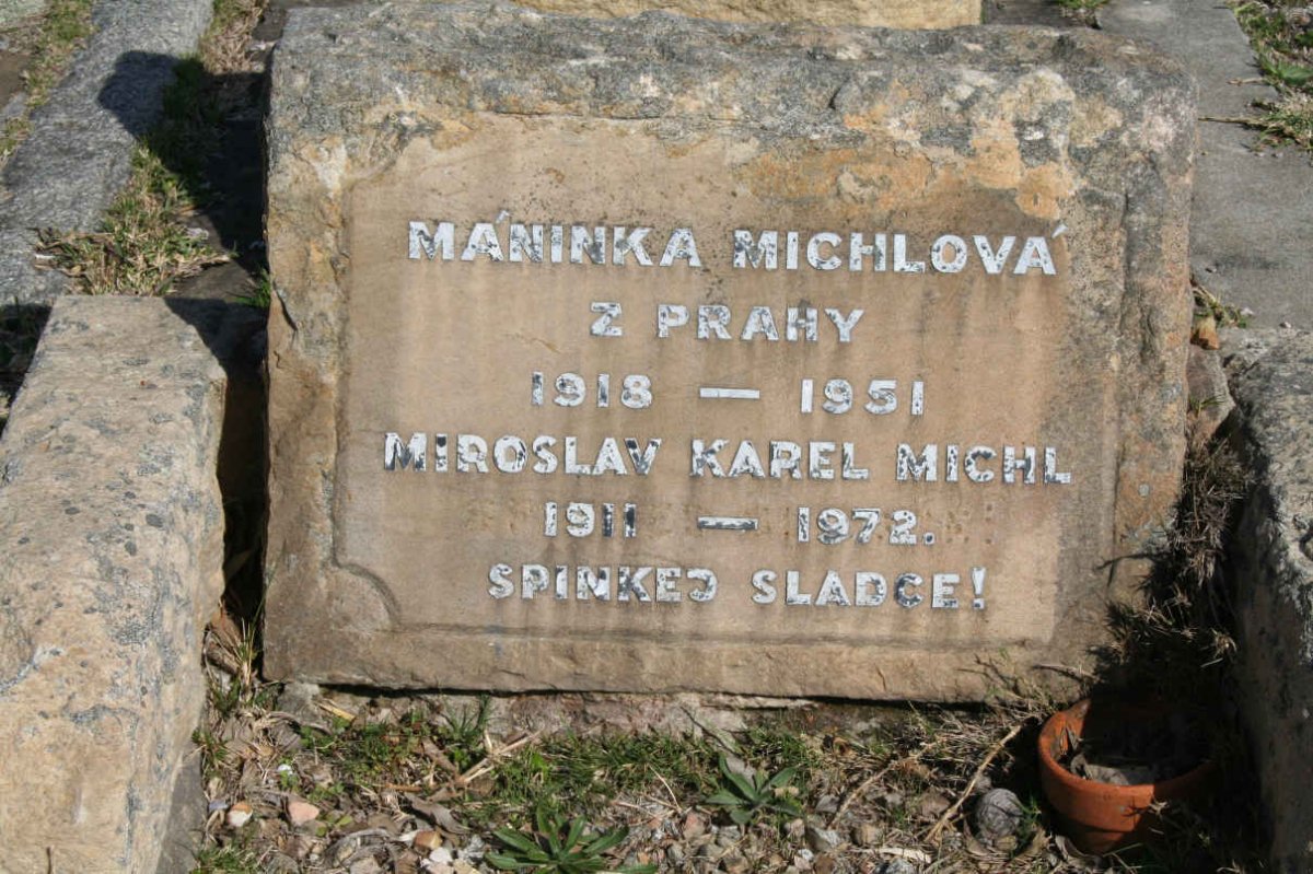 MICHL Miroslav Karel 1911-1972 & Maninka MICHLOVA z PRAHY 1918-1951