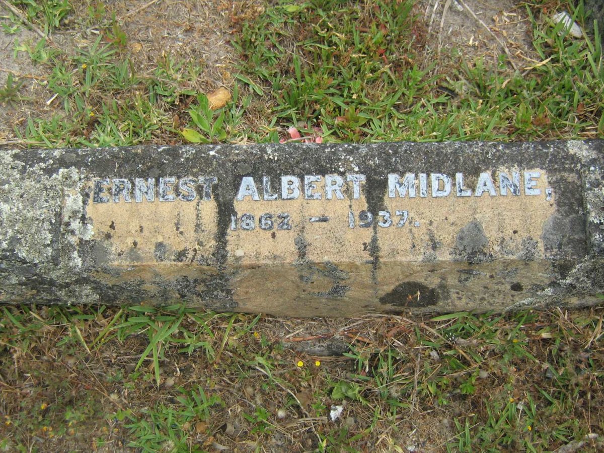 MIDLANE Ernest Albert 1862-1937