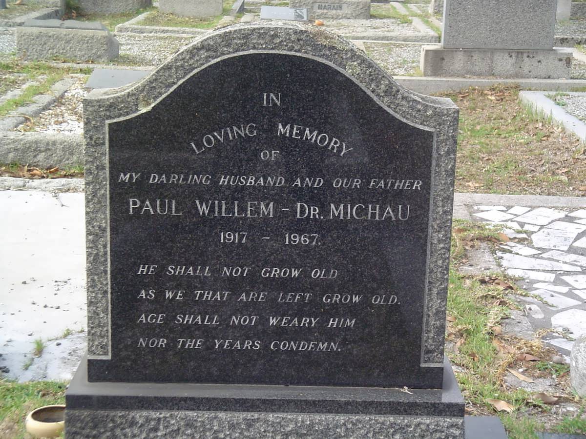 MICHAU Paul Willem 1917-1967