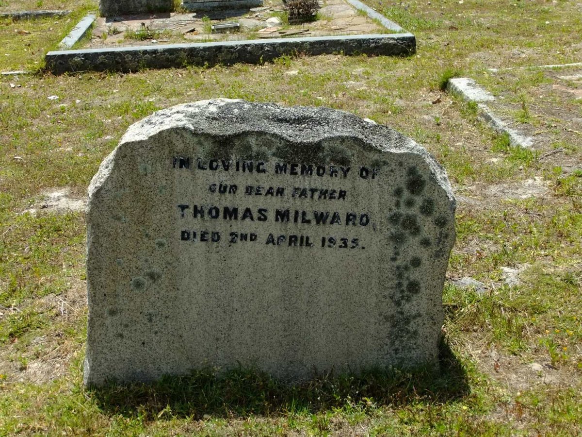 MILWARD Thomas -1935