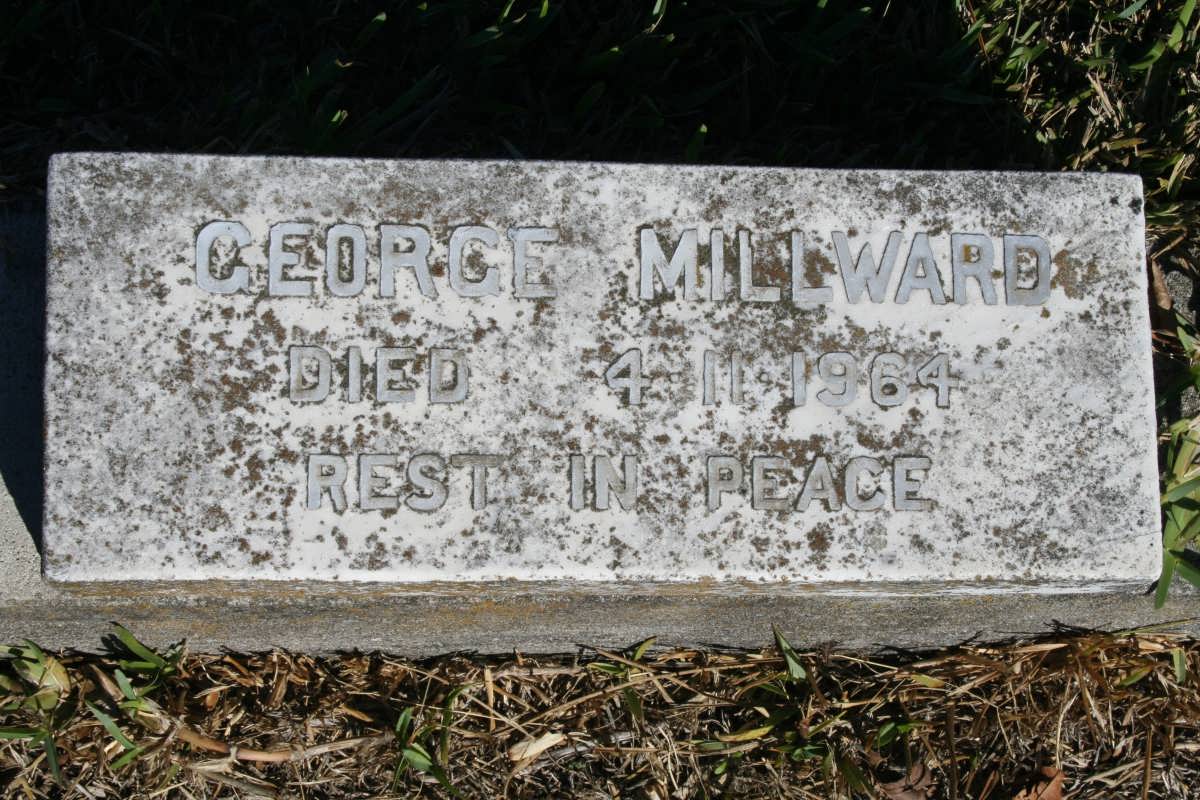 MILLWARD George -1964