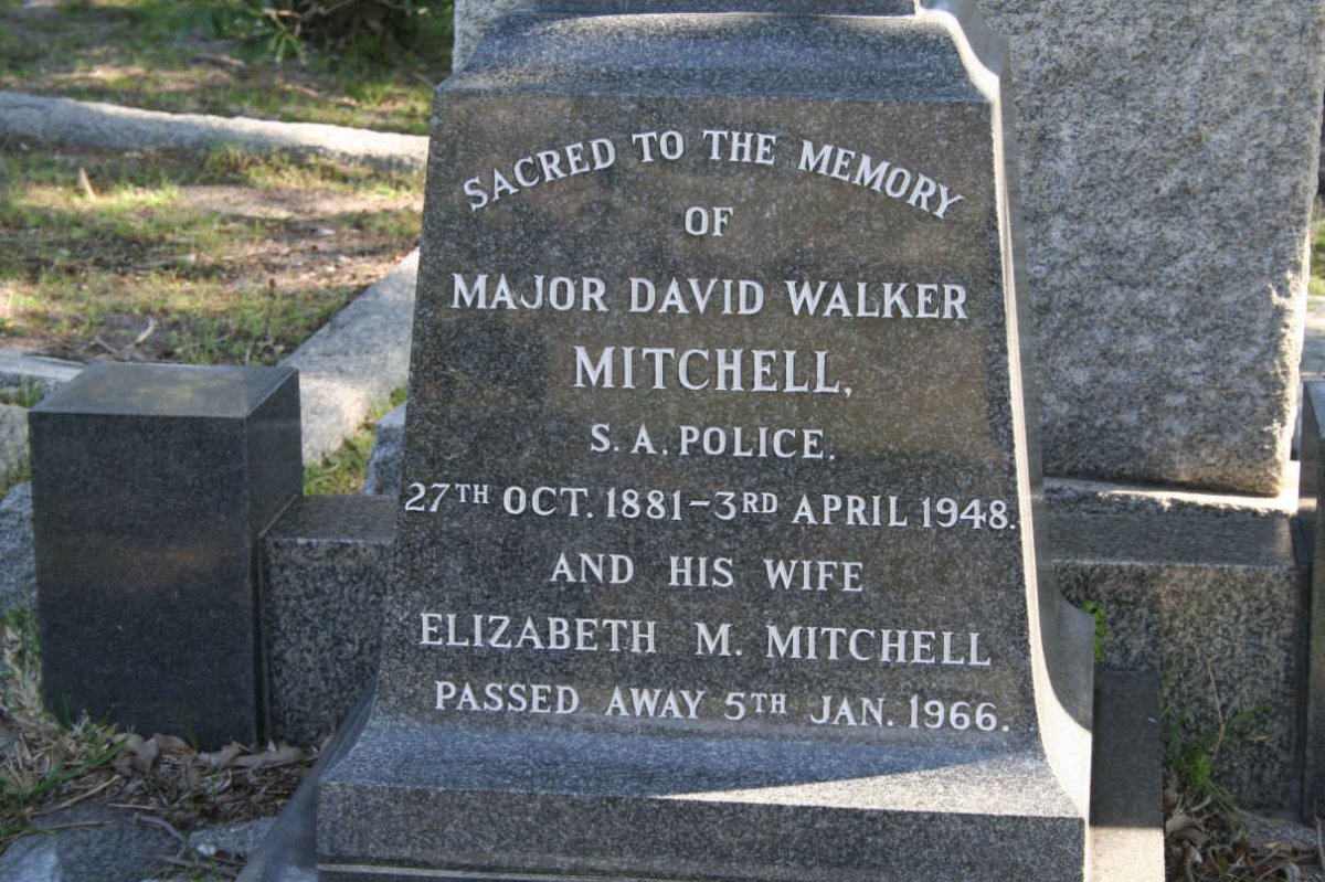 MITCHELL David Walker 1881-1948 & Elizabeth M. -1966