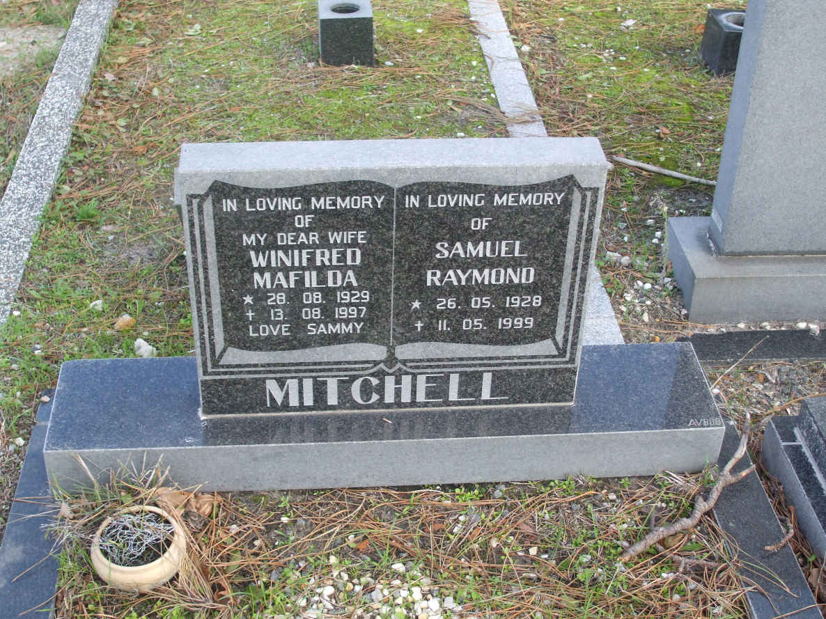 MITCHELL Samuel Raymond 1928-1999 & Winifred Mafilda 1929-1997