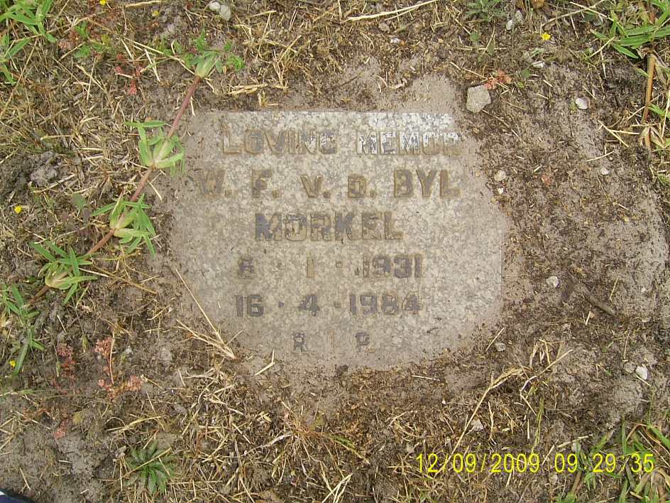 MORKEL W.F. v.d. Byl 1931-1984