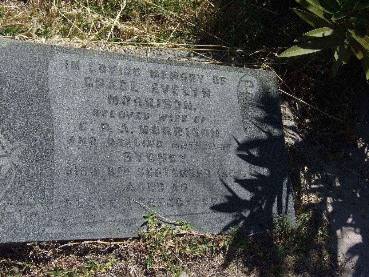 MORRISON Grace Evelyn -1945