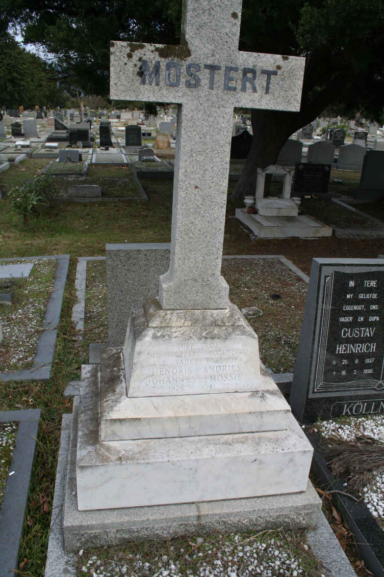 MOSTERT Hendrik Andries Johannes 1925-1980 _1