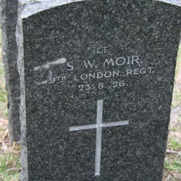 MOIR S.W. -1926
