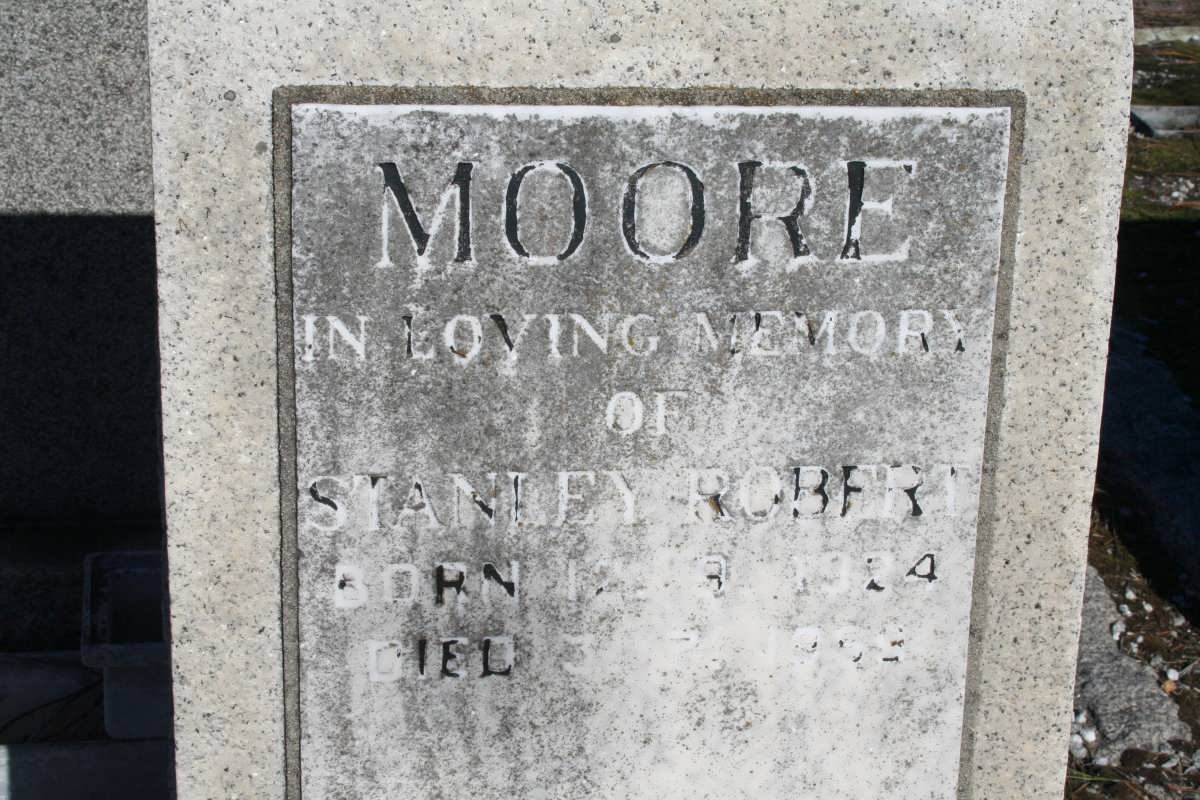 MOORE Stanley Robert 1924-1969