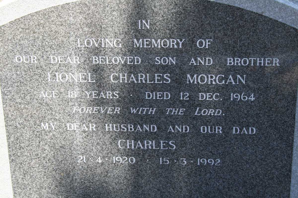 MORGAN Charles 1920-1992 :: MORGAN Lionel Charles -1964