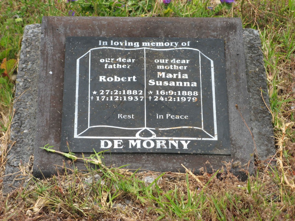 MORNY Robert, de 1882-1937 & Maria Susanna 1888-1979