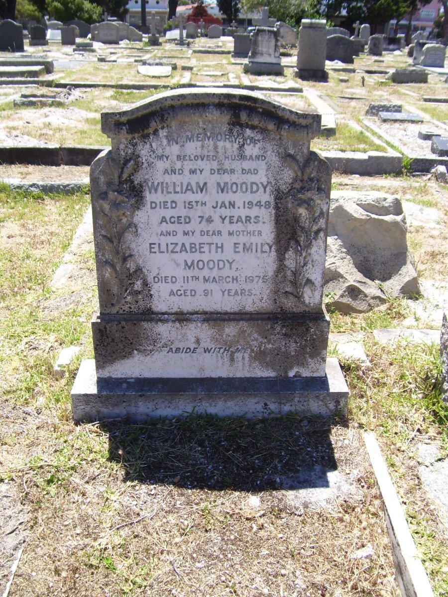 MOODY William -1948 & Elizabeth Emily -1975