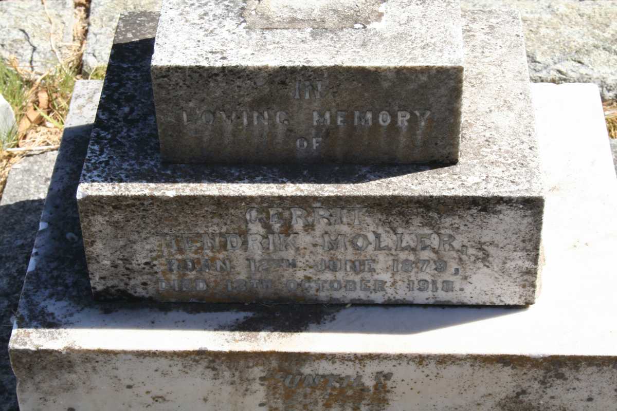 MOLLER Hendrik 1879-1918