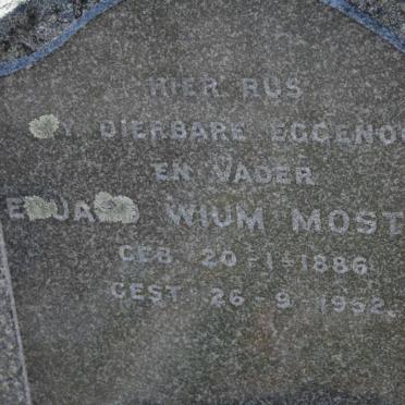 MOSTERT Eduard Wium 1886-1952