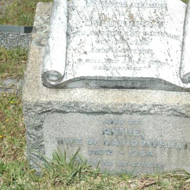 MURRAY David -1930 &amp; Annie 1872-1954