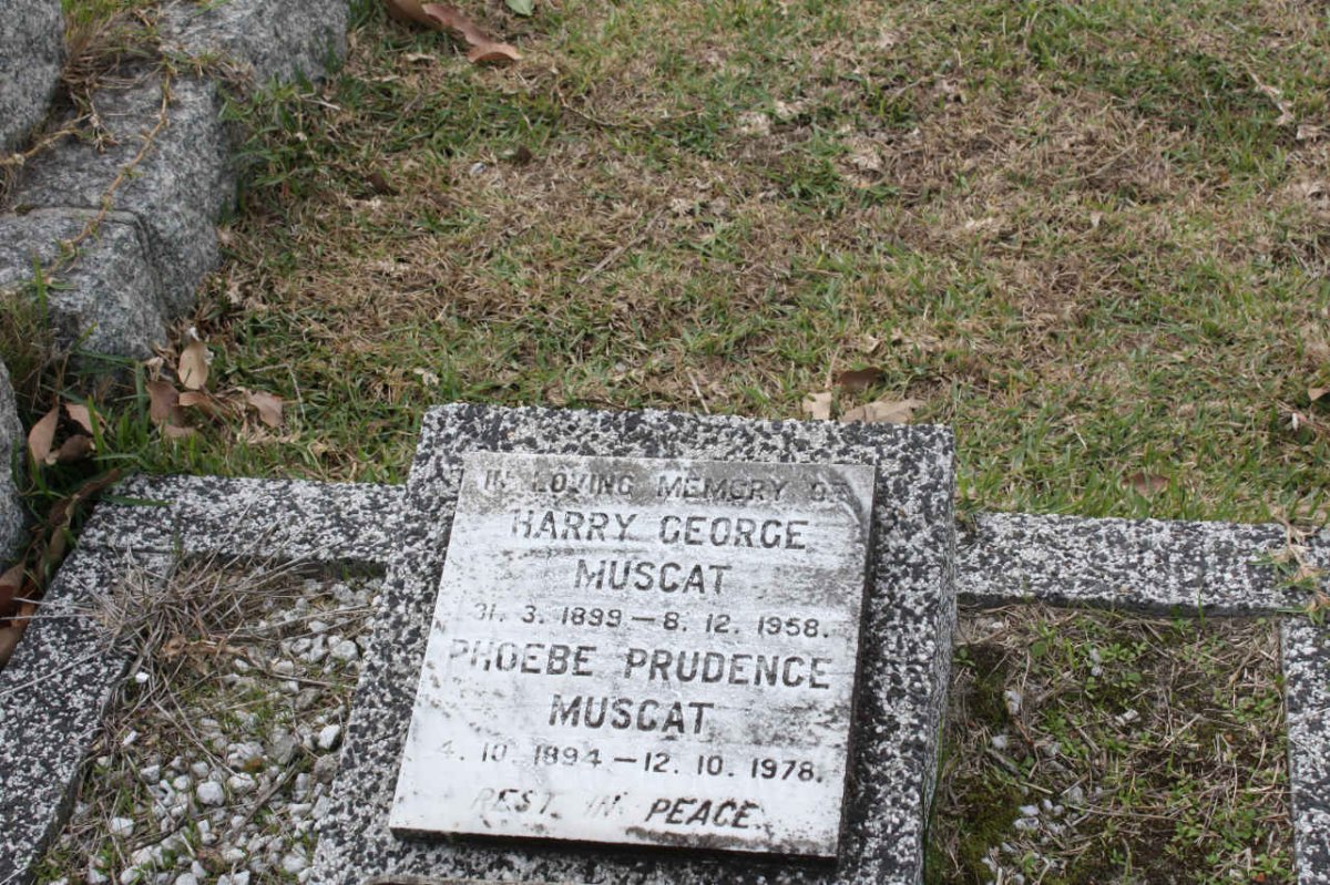 MUSCAT Harry George 1899-1958 &amp; Phoebe Prudence 1894-1978