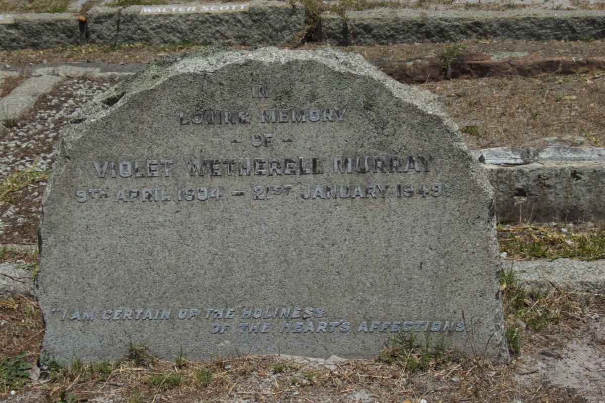 MURRAY Violet Wetherell 1904-1949