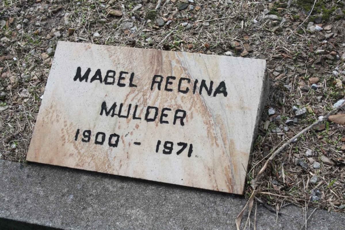 MULDER Mabel Regina 1900-1971