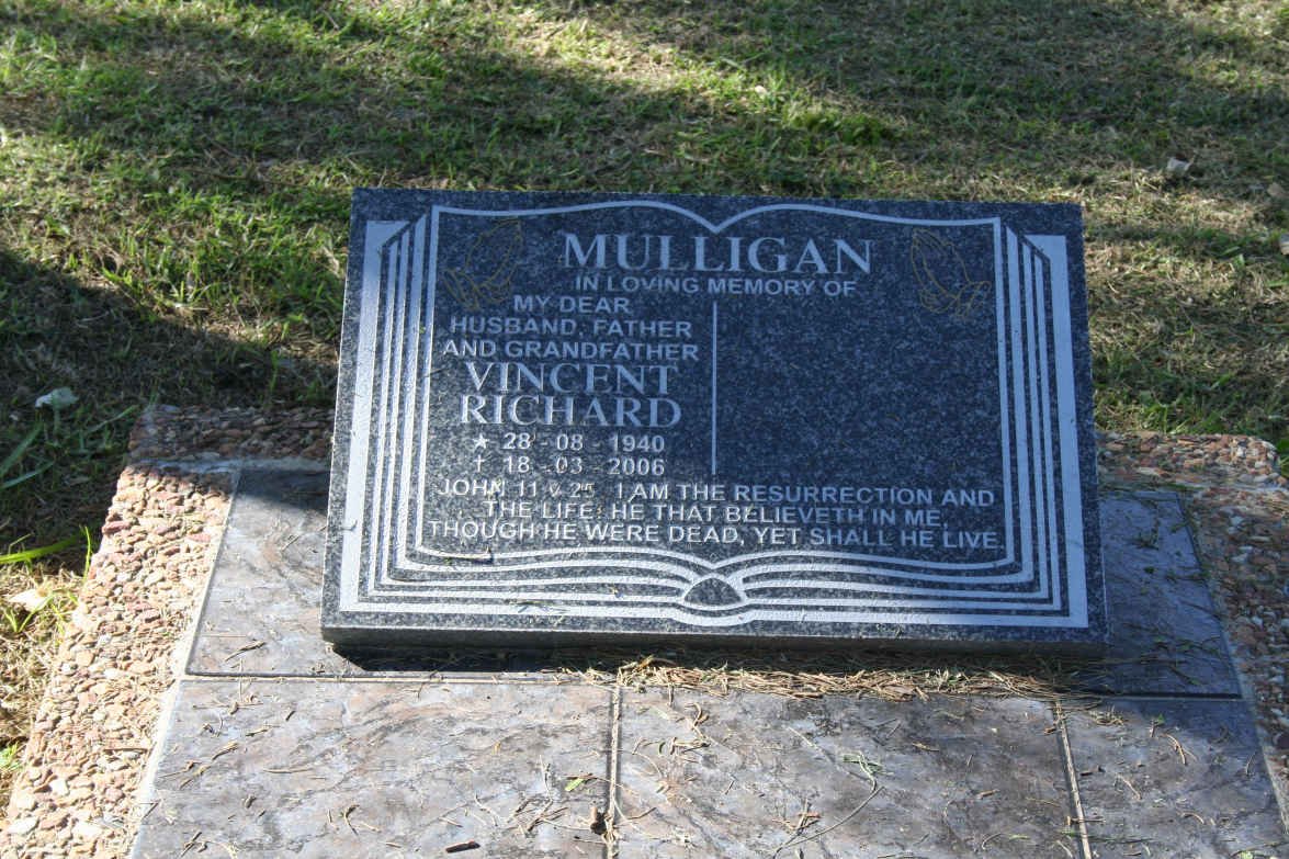 MULLIGAN Vincent Richard 1940-2006