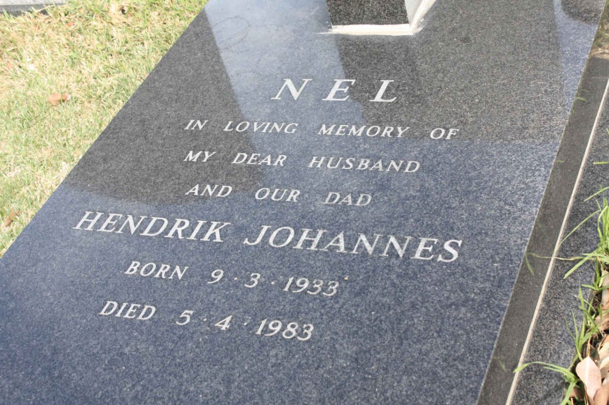 NEL Hendrik Johannes 1933-1983