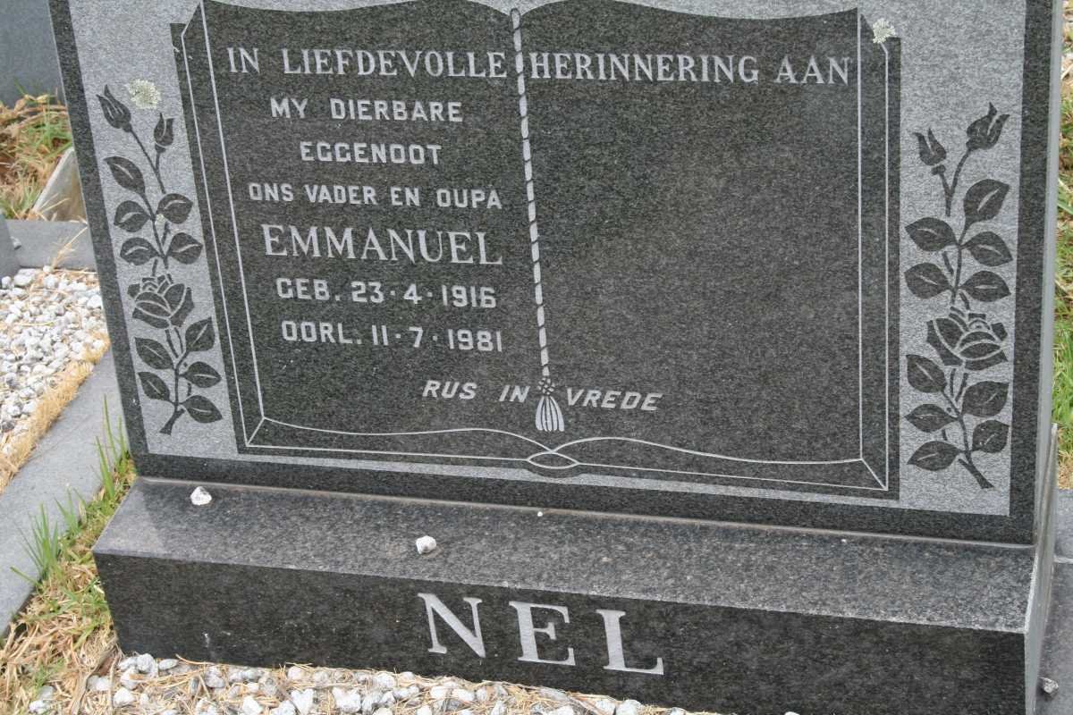 NEL Emmanuel 1916-1981