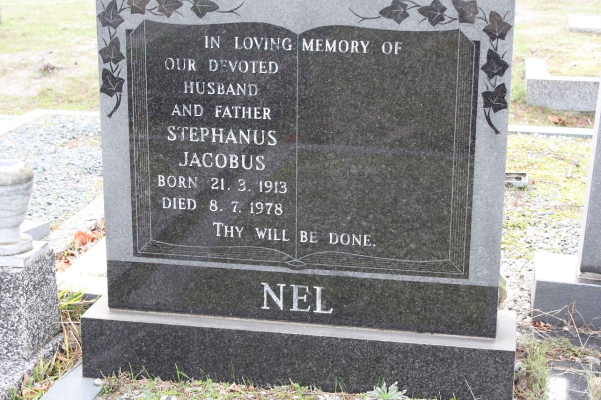 NEL Stephanus Jacobus 1913-1978