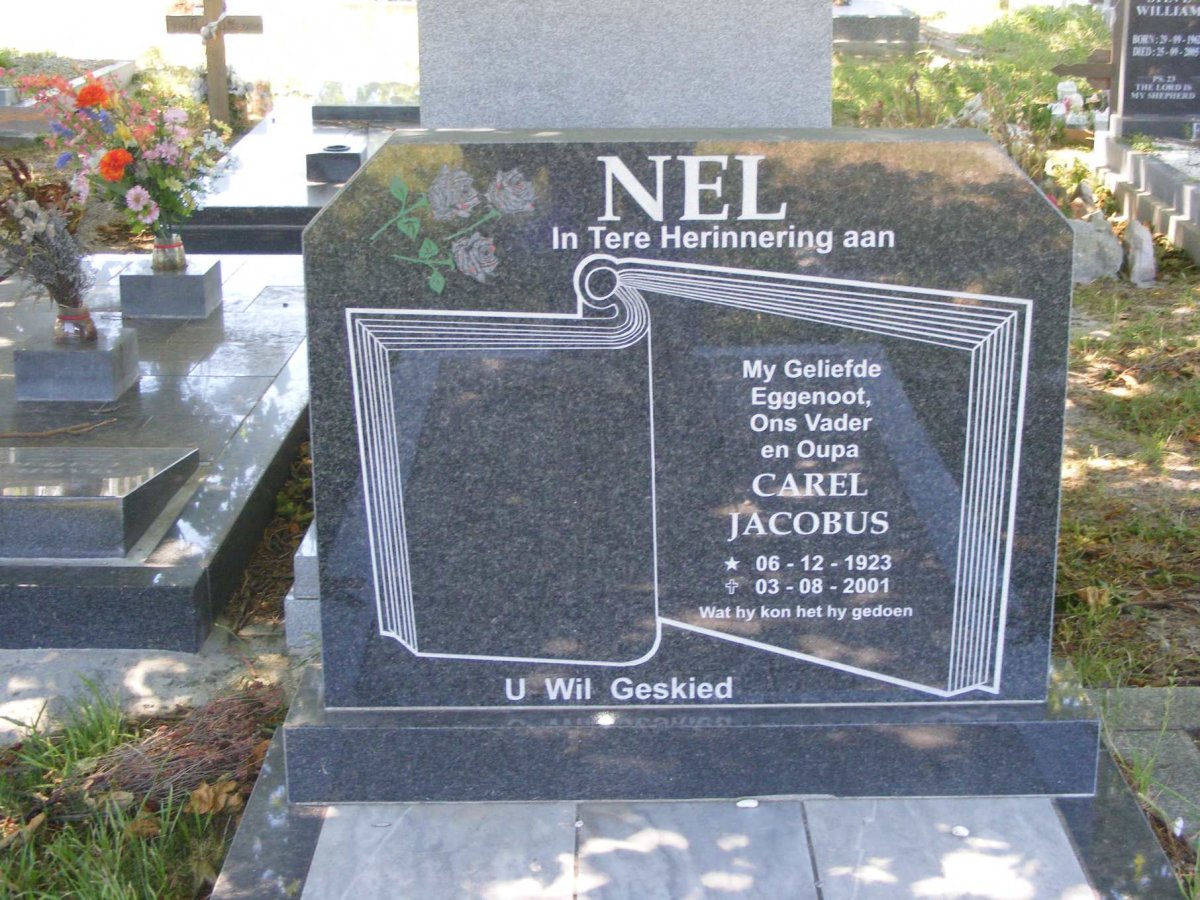 NEL Carel Jacobus 1923-2001